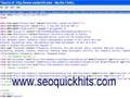 Using Page Source Code for Search Engine Optimization