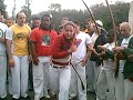 Berimbalada no Brique da Redenção Porto Alegre. Mestre Pelé, Mestre Gato Preto, Professor Gororoba.