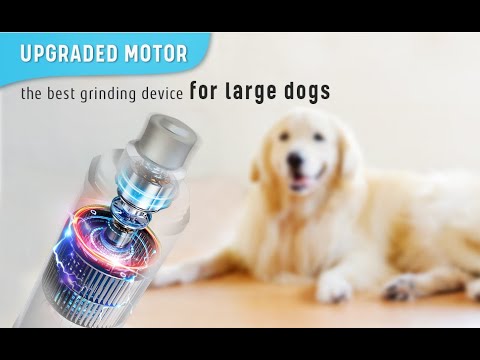 L&W BROS. Rechargeable pet Nail Grinder, Dog Grinder for Large Dogs, pet Nail Grinder for Dogs Cats