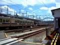 JR 115系 & 103系 Hiroshimaの踏み切り