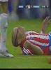Choque de cabezas de Dario Veron accidente de futbol