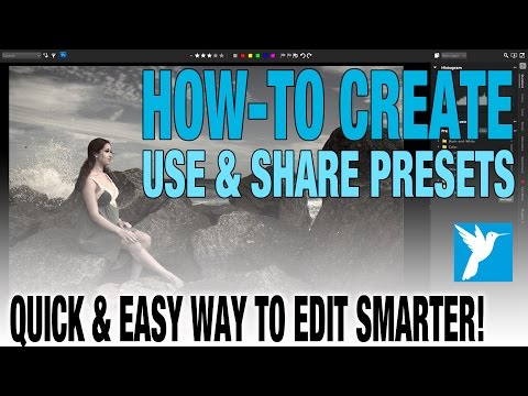 Presets - Creating, Using & Sharing - Corel AfterShot Pro Presets Made Easy!