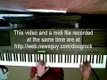 piano video tutorial