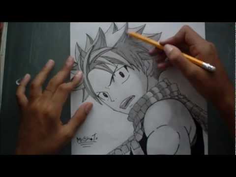 how to draw natsu