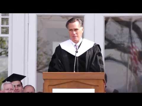 Mitt Romney - http://svu.edu/news/archives/2013/mitt-romney-at-2013-commencement Mitt Romney, former governor of Massachusetts and Republican Party nominee for President o...