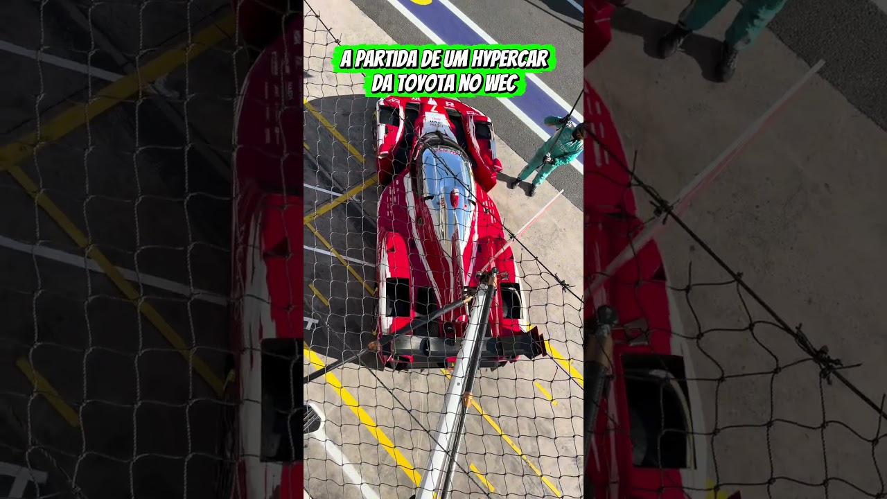 O RONCO DO TOYOTA HYPERCAR ACORDANDO! 🔊🏎️