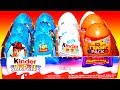 12 Surprise Eggs Unboxing Kinder Surprise Disney ...