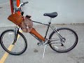 Bicycle with Rifle Scabbard