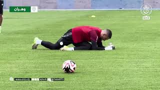 #وهران | الخضر يجرون حصة تدريبية بملعب ميلود هدفي تحسبا لمباراة #الصومال