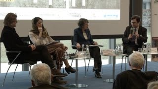 Rafał Pankowski, Caroline Y. Robertson-von Trotha, Hajer Sharief and Tom Junes (panel discussion on populism), Karlsruhe, 3-5.03.2017.