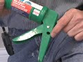 CAULKING & HOLE FILLING IN WOOD TRIM MOLDING