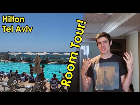 Luxury Hilton Tel Aviv ROOM TOUR and REVIEW