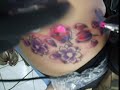 Tattoo oriental (sakura). Eastern Tattoo cherry blossom Tattoo oriental (sakura). Eastern Tattoo cherry blossom
