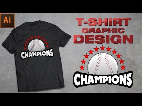 how to draw t shirt designs in illustrator