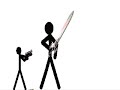 stick figure beatin