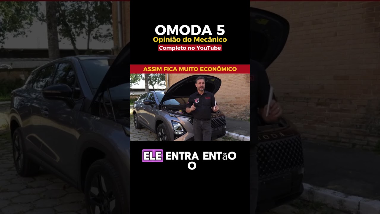 Omoda 5 - Por isso é um carro super econômico.