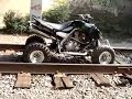 custom painted raptor 700 by B and N designs . com