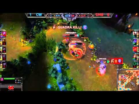 Kill - Genjas penta-kill, GMB vs CW game 2 (BO3). First penta-kill in the LCS 2014 season. Subscribe!