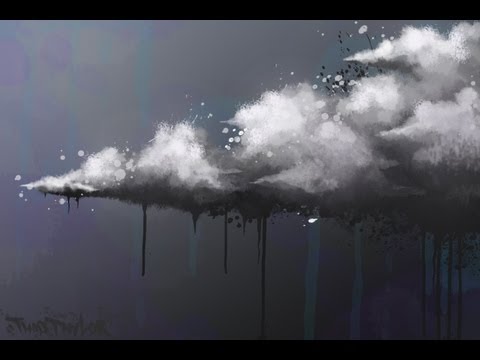 how to paint clouds in ps