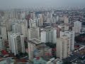 Landing - São Paulo city in a cloudy day Landing - São Paulo city in a cloudy day