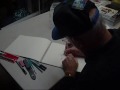 vlog: 25-Oct-09 Joe Sinnott sketching
