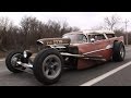 View Video: INSANE 57 Chevy Wagon RAT ROD!