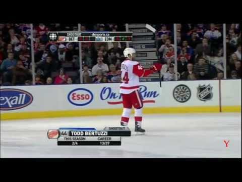 Todd Bertuzzi Amazing Goal + Shootout Goal vs Dubnyk.
