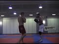 Mike Pyle training with Sean \