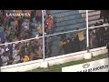 La hinchada de Central se enfrentó con la Policía en el estadio de Atlético Tucumán