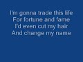 Nickelback - Rockstar the lyrics are on vid this took me a while to make as i had to type all the lyrics up so plz enjoy :)