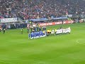 Heerenveen - Ajax, opkomst en volkslied Heerenveen - Ajax, opkomst en volkslied
