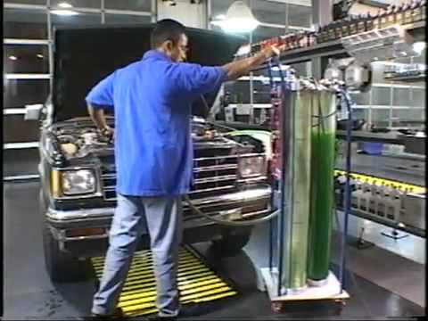 how to reverse flush a cooling system