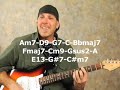 Guitar Lesson - bar chord changing exercises