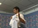 Presentación de Paredes como jugador del Zaragoza