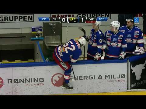 Stavanger Oilers - Ludvig Hoff sender Gunnarson over vantet