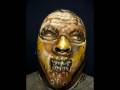 Hannibal Lecter faux restraint facepainting art.  Artist James Kuhn