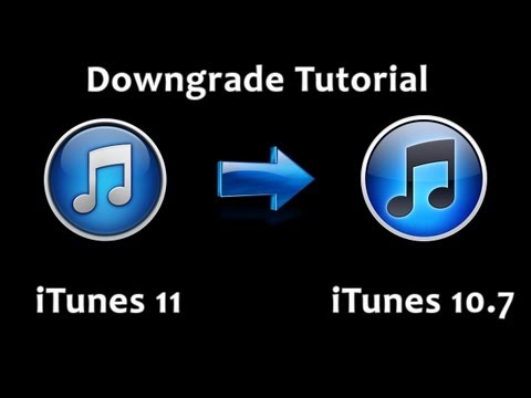 10.7 - This is basically just a video to help people who blindly updated (like me) to iTunes 11 and find that they just hate the new interface! I tried to explain t...