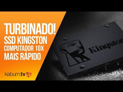 TURBINADO!! Computador até 10x MAIS RÁPIDO COM SSD KINGSTON! | KaBuM!