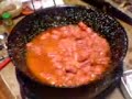 Chorizos a la sidra