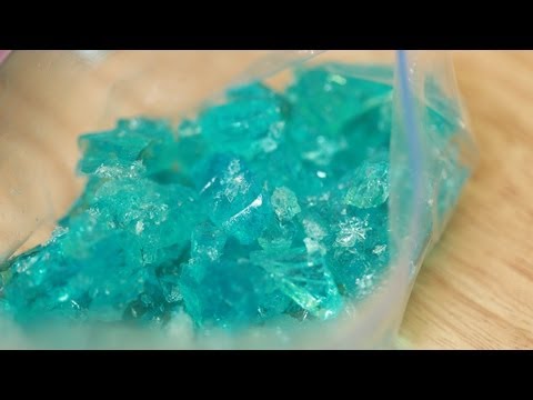 Breaking - In celebration of the series finale of Breaking Bad I made blue glass candy today! I really enjoy making nerdy themed goodies and decorating them. I'm not a ...