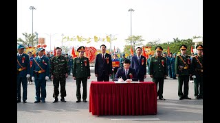 Lực lượng vũ trang thành phố Uông Bí, tỉnh Quảng Ninh ra quân huấn luyện năm 2023 và phát động đợt thi đua cao điểm “Ghi sâu lời Bác, thi đua hoàn thành xuất sắc nhiệm vụ 6 tháng đầu năm 2023”