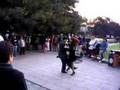 Dancing Tango in Recoleta (Buenos Aires)