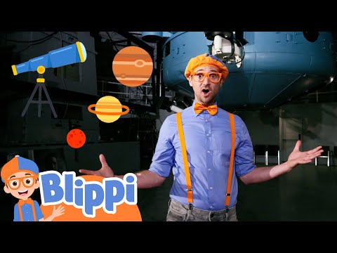 Blippi Learns About Planets Thumbnail