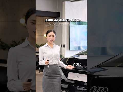 Không cần flex quá nhiều, Audi A6 tự biết cách khiến người khác phải ngoái nhìn ✨ #audi #audia6