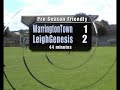 leigh genesis continue their 100% pre season record with a win over unibond north side warrington town.