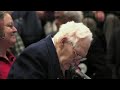 Video of Philip Spooner, an 86-year-old D-Day veteran who spoke at a Maine Judiciary Committee meeting in favour of gay marriage. The veteran, who took part in the liberation of Paris, said that a recent encounter at a polling booth had inspired him to speak before the committee. He said: I am here because of a conversation I had last June, when I was voting. The woman at my polling place asked me, do I believe in equality for gay and lesbian people. I was pretty surprised to be asked a ...
