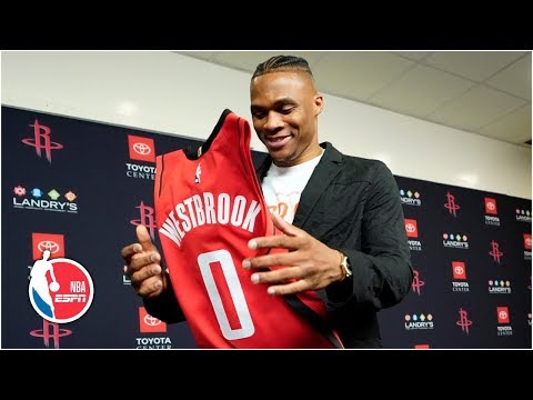 Video: Russell Westbrook introduced as a Houston Rocket | NBA on ESPN