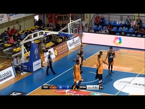 ΡΕΘΥΜΝΟ CRETAN KINGS – ΠΡΟΜΗΘΕΑΣ 72 – 73 | BASKET LEAGUE | 10/11/2018 | ΕΡΤ