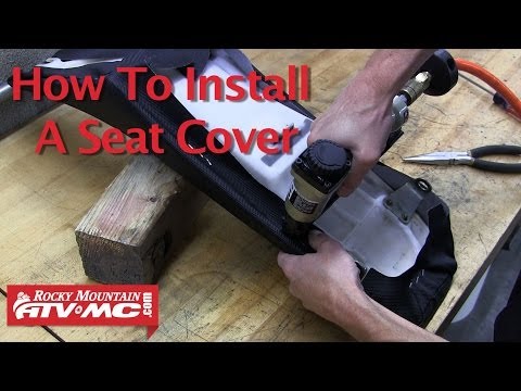how to recover atv seat