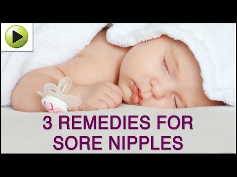 how to cure sore nipples